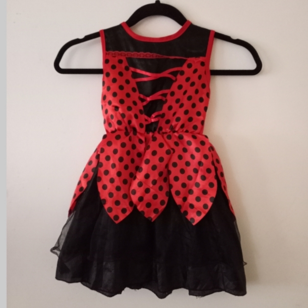 Baby Lady Bug Costume Dress 2T